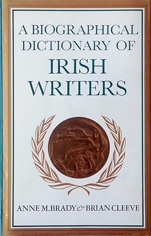 Imagen del vendedor de A biographical dictionary of Irish writers a la venta por Acanthophyllum Books