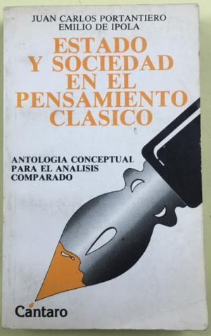 Estado Y Sociedad En El Pensamiento Clasico