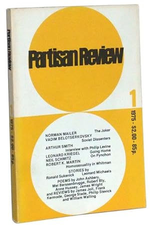 Seller image for The Partisan Review, Volume XLII, Number 1 (1975) for sale by Cat's Cradle Books