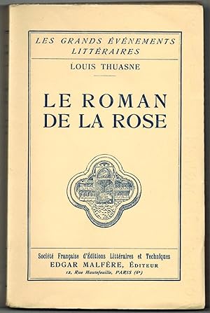 Le roman de la rose.