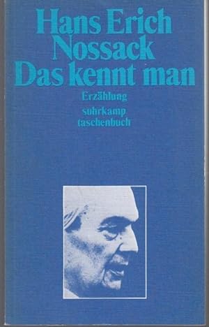 Seller image for Das kennt man. Erzhlung for sale by Graphem. Kunst- und Buchantiquariat