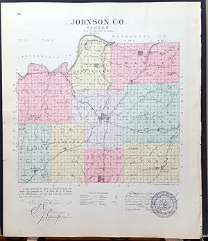 [Map] New Kiowa, Sun City (of Barber County, Kansas), Stanley, Holliday, Morse, & Lenexa (of John...