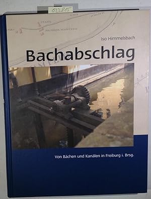 Bild des Verkufers fr Bachabschlag: Von Bchen und Kanlen in Freiburg im Breisgau zum Verkauf von Antiquariat Trger