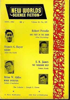 Bild des Verkufers fr NEW WORLDS Science Fiction: No. 121, September, Sept. (in UK: August, Aug.) 1962 zum Verkauf von Books from the Crypt