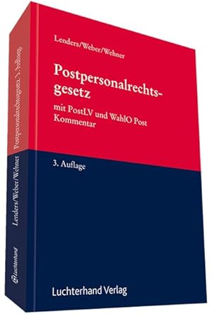 Seller image for Postpersonalrechtsgesetz - mit PostLV und WahlO Post for sale by primatexxt Buchversand