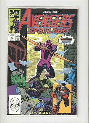 Avengers Spotlight #33 (Hawkeye)