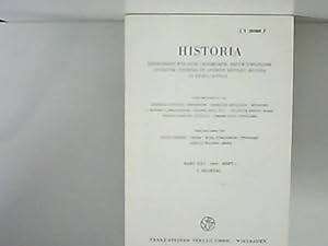Immagine del venditore per Historia - Zeitschrift fr Alte Geschichte. Band XXV.-Heft 2.-2. Quartal 1976. venduto da Zellibooks. Zentrallager Delbrck