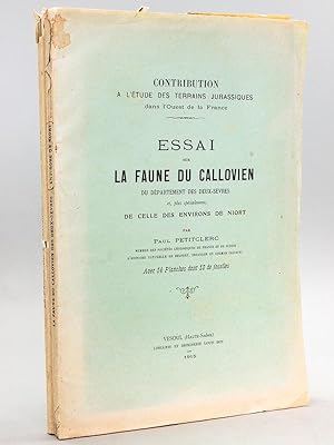 Essai sur la Faune du Callovien du Département des Deux-Sèvres et, plus spécialement, de celle de...