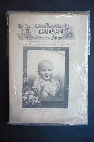 EL CAMARADA. SEMANARIO INFANTIL ILUSTRADO. 27 números. 1887/1888.