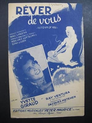 Image du vendeur pour Rver de Vous Yvette Giraud Ray Ventura Chanson 1946 mis en vente par partitions-anciennes