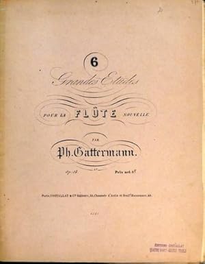 [Op. 14] 6 grandes études pour la flûte nouvelle. Op: 14