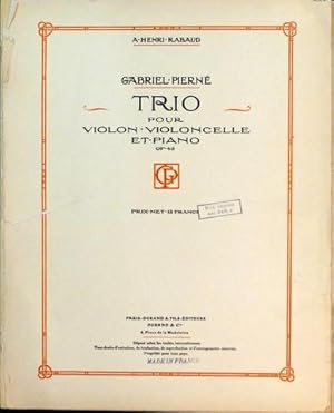 Trio D-dur für Klavier, Violine und Violoncello. Op. 5