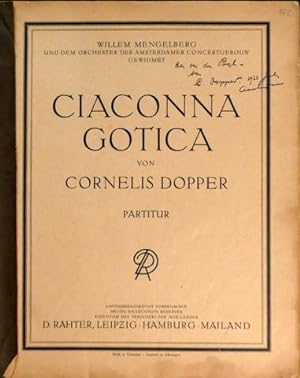 Ciaconna gotica [für Orchester]