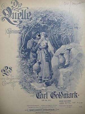 Immagine del venditore per GOLDMARK Carl Die Quelle Chamisso Chant Piano venduto da partitions-anciennes