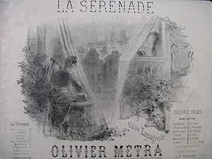 Immagine del venditore per METRA Olivier La Srnade Piano XIXe sicle venduto da partitions-anciennes