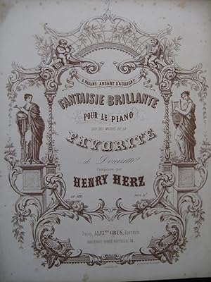 Immagine del venditore per HERZ Henry La Favorite Piano ca1860 venduto da partitions-anciennes