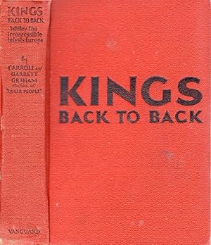 Seller image for KINGS BACK TO BACK. (SIGNED) for sale by Monroe Stahr Books