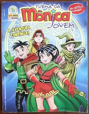 Turma da Monica Jovem 2 - A aventura continua! Em Estilo Mangá.