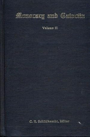 Seller image for MONOCACY AND CATOCTIN. SOME SETTLERS OF WESTERN MARYLAND AND ADJACENT PENNSYLVANIA AND THEIR DESCENDANTS 1725 - 1988. VOLUME II. for sale by Legacy Books