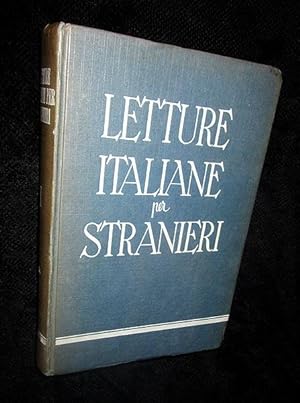 Seller image for Letture Italiane Per Stranieri: Volume Primo for sale by The Armadillo's Pillow