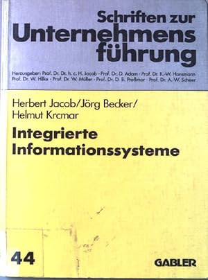 Bild des Verkufers fr Integrierte Informationssysteme. Schriften zur Unternehmensfhrung ; Bd. 44 zum Verkauf von books4less (Versandantiquariat Petra Gros GmbH & Co. KG)