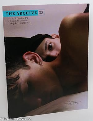 Seller image for The Archive: the journal of The Leslie/Lohman Gay Art Foundation; #38 for sale by Bolerium Books Inc.