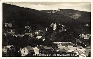 Bild des Verkufers fr Ansichtskarte / Postkarte Elgersburg im Ilm Kreis Thringen, Blick auf die Stadt, Karl Eduard Warte zum Verkauf von akpool GmbH