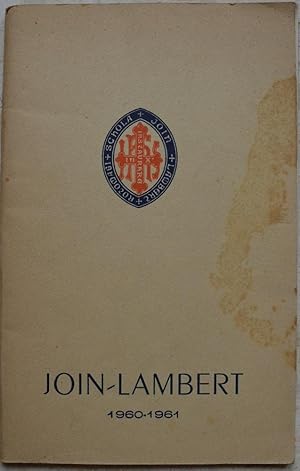 Join-Lambert 1960-1961.