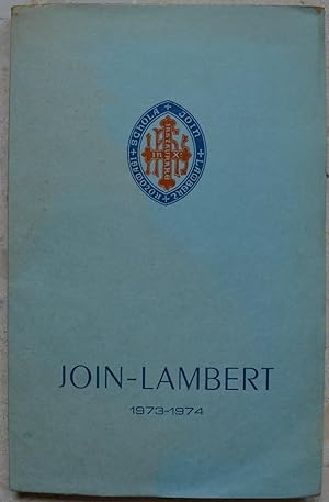 Join-Lambert 1973-1974