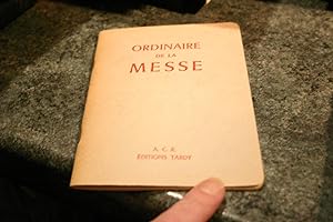 Seller image for Ordinaire De La Messe for sale by SGOIS