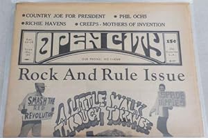 Imagen del vendedor de Open City Number 34 (Dec 22 - 28); Rock and Rule Issue a la venta por Derringer Books, Member ABAA