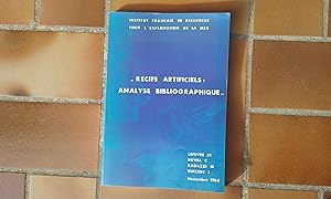 Récifs artificiels : analyse bibliographique