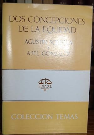 Imagen del vendedor de DOS CONCEPCIONES DE LA EQUIDAD a la venta por Fbula Libros (Librera Jimnez-Bravo)