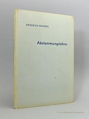 Imagen del vendedor de Abstammungslehre. a la venta por Bibliotheca Botanica