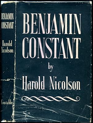 Seller image for Benjamin Constant for sale by Little Stour Books PBFA Member