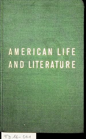 American life and literature : an anthology