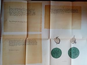 Bild des Verkufers fr SULL'EPISTOLE DELLA REPUBLICA DI PADOVA E DEI PRINCIPI DA CARRARA RAFFRONTATE CON QUELLE DI ALTRI COMUNI E PRINCIPI ITALIANI. Disquisizioni paleografiche. Nelle avventurose nozze [fra Alberto] Papafava Antonini dei Carraresi [e Margherita] Cittadella Vigodarzere. zum Verkauf von studio bibliografico pera s.a.s.