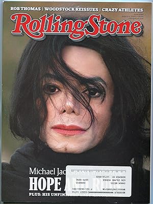 Seller image for Rolling Stone Magazine August 2009- Michael Jackson- Kid Rock- Sam Brown for sale by DTA Collectibles