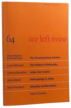 New Left Review Number 64 (November-December 1970)
