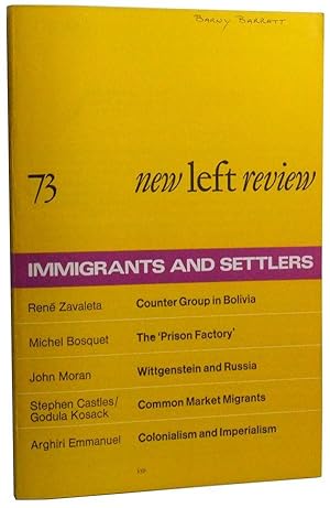 Seller image for New Left Review Number 73 (May-June 1972) for sale by Cat's Cradle Books