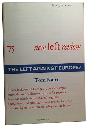 New Left Review Number 75 (September-October 1972)