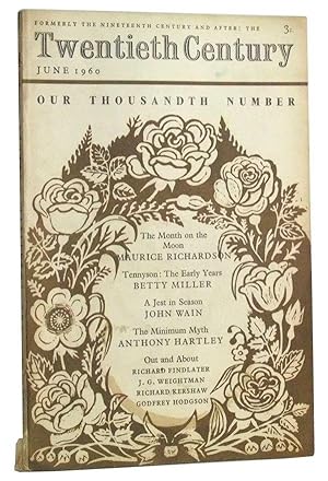 Seller image for The Twentieth Century: June 1960 (Vol. 167, No. 1000). Our Thousandth Number for sale by Cat's Cradle Books