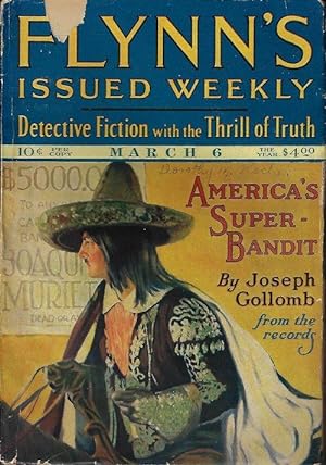 Seller image for Flynn's Weekly DETECTIVE FICTION: March, Mar. 6, 1926 for sale by Books from the Crypt