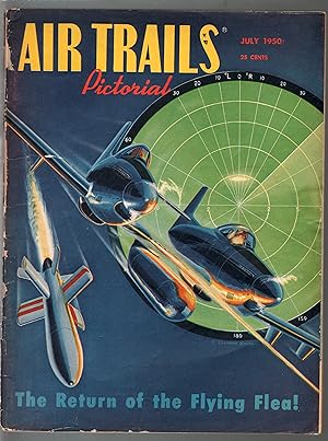 Seller image for Air Trails Pictorial 7/1950-aviation news-pix- F-8-Firebird Rocket-Torp Jr-FR for sale by DTA Collectibles