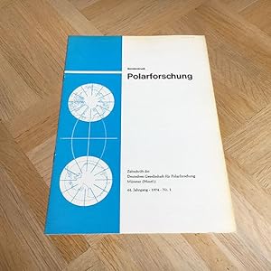 Polarforschung (Zum Tode von Joachim Blüthgen).