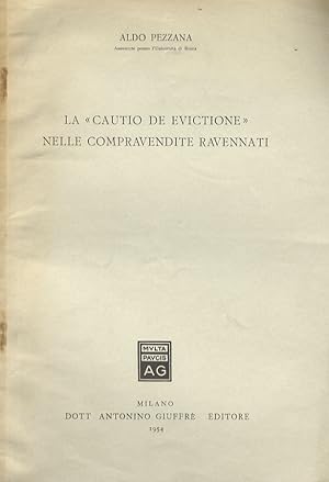 La «cautio de evictione» nelle compravendite ravennati.