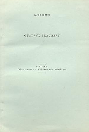Bild des Verkufers fr Gustave Flaubert. zum Verkauf von Libreria Oreste Gozzini snc