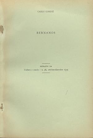 Seller image for Bernanos. for sale by Libreria Oreste Gozzini snc