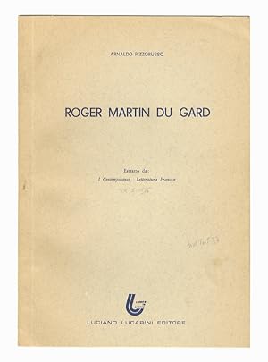Seller image for Roger Martin du Gard. Estratto da: I Contemporanei - Letteratura francese. for sale by Libreria Oreste Gozzini snc