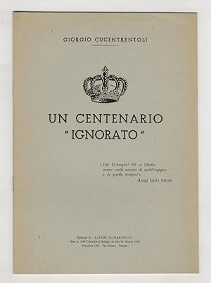 Seller image for Massimo D'Azeglio. Un centenario "ignorato". for sale by Libreria Oreste Gozzini snc